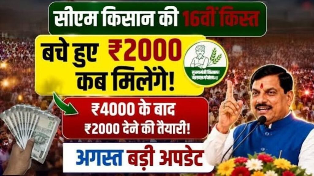 किसान कल्याण 16वीं किस्त पर आज आई बड़ी