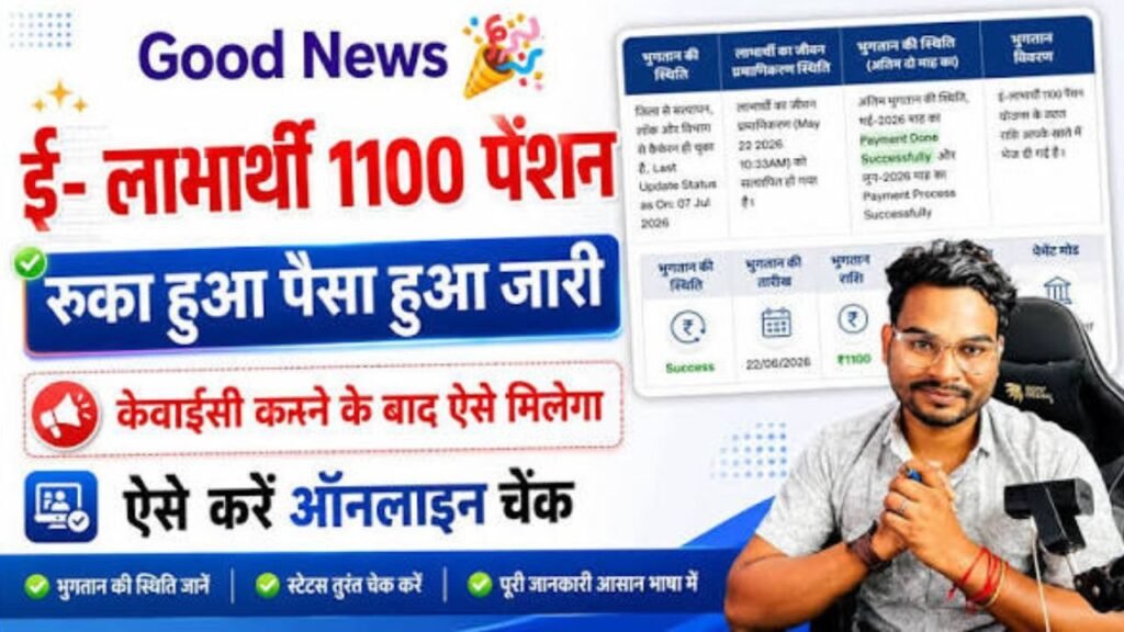 अब हर पैसा जारी, रुका पेंशन ऑनलाइन स्टेटस चेक 2026