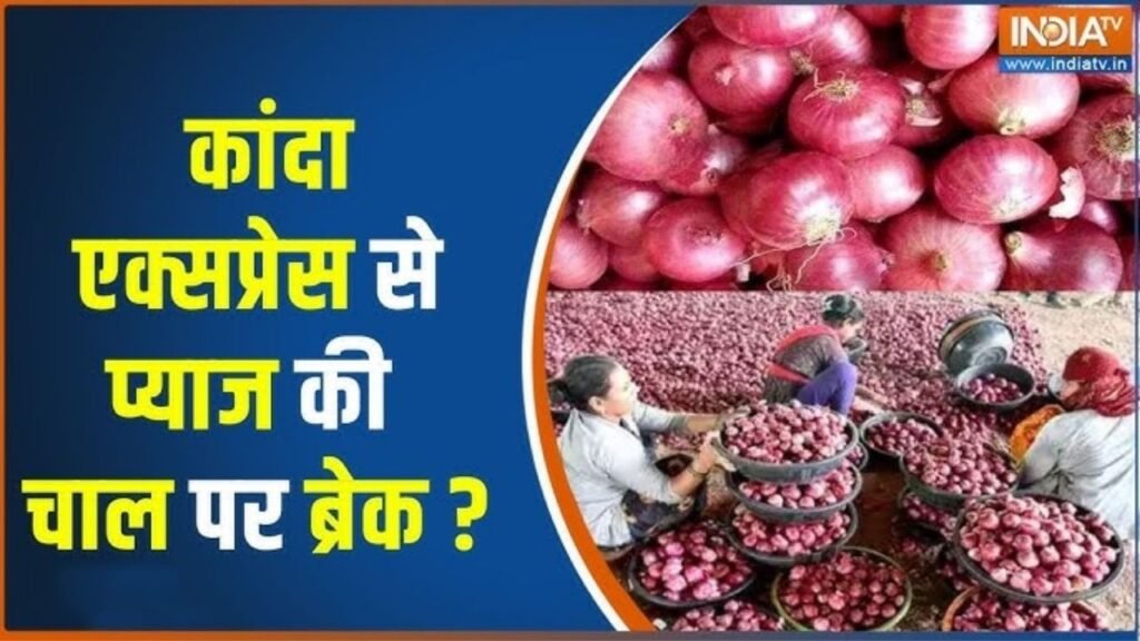 Onion Price Hike : कांदा एक्सप्रेस आ गई, अब प्याज के गिरेंगे दाम!| Onion Rate Hike
