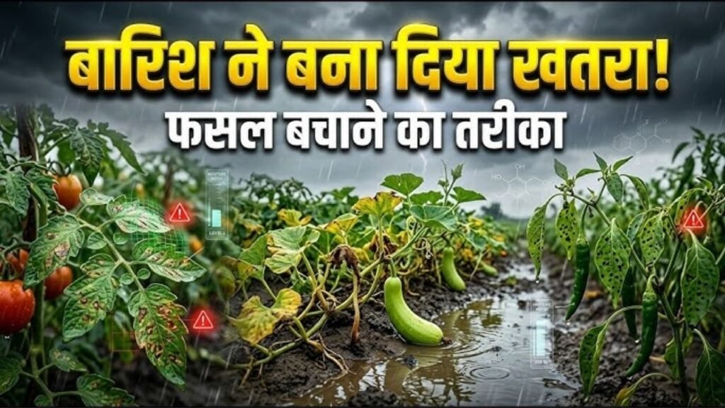 🌧️ बारिश में फसल बचाने का रामबाण तरीका! 🍃 फफूंद रोग की पहचान और सही Fungicide जानें।